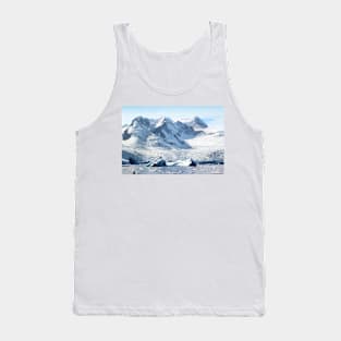 Cierva Cove with Glaciers & Iceberg Tank Top